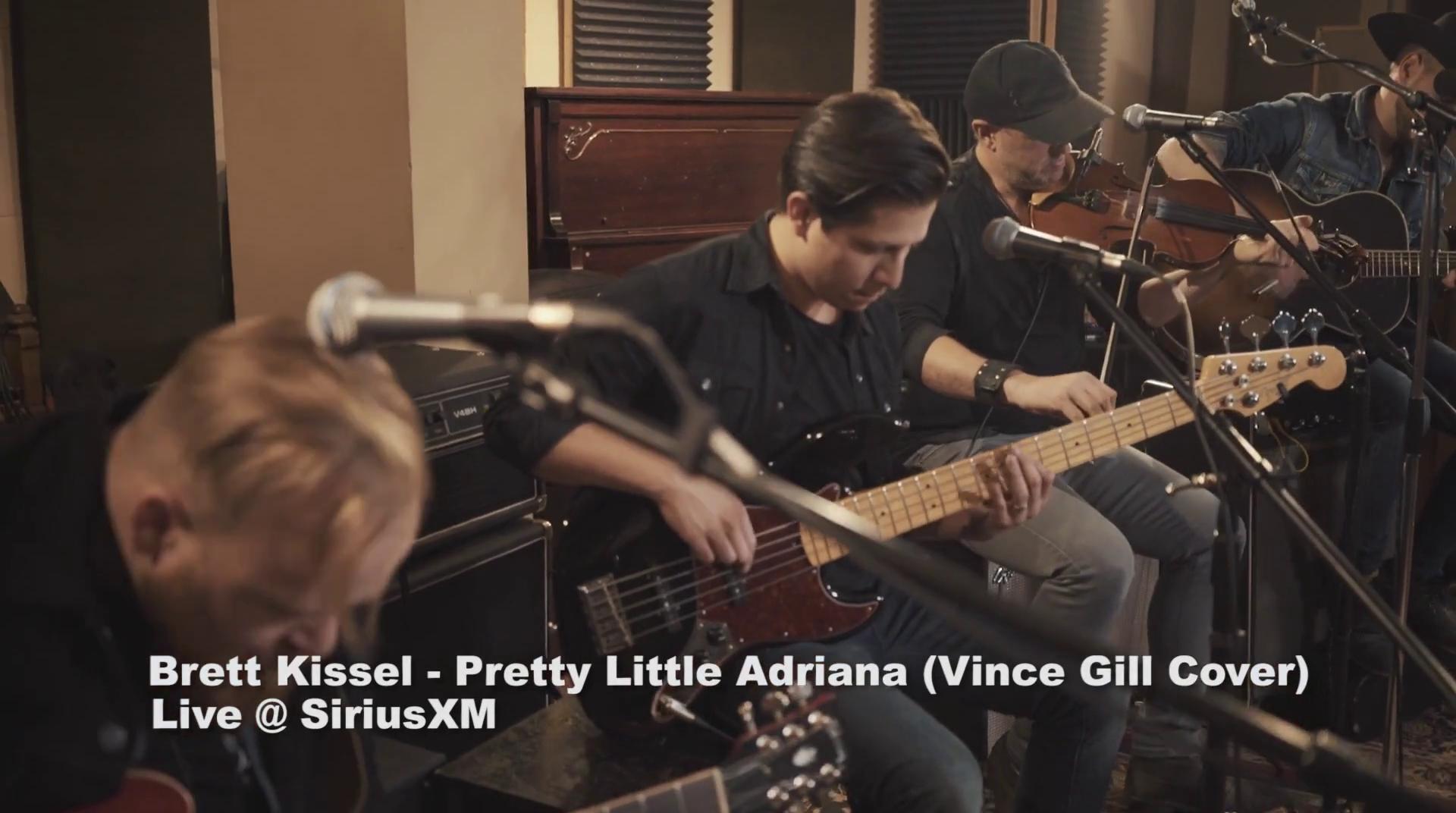 RockPeaks - Pretty Little Adriana (Vince Gill cover) - Brett Kissel -  SiriusXM Video - 2017 12-06