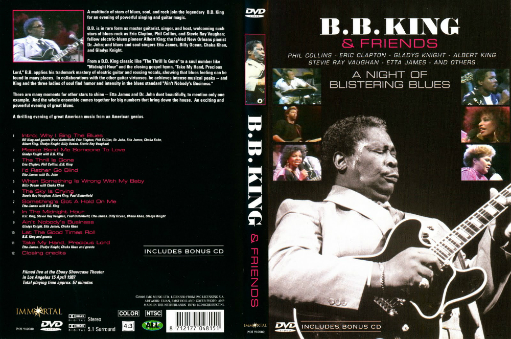 RockPeaks - B.B. King & Friends - A Night of Blistering Blues (1987)