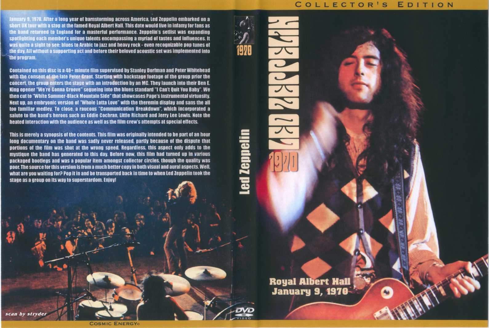 frekvens hvede underholdning RockPeaks - Led Zeppelin – Live At The Royal Albert Hall (1970)