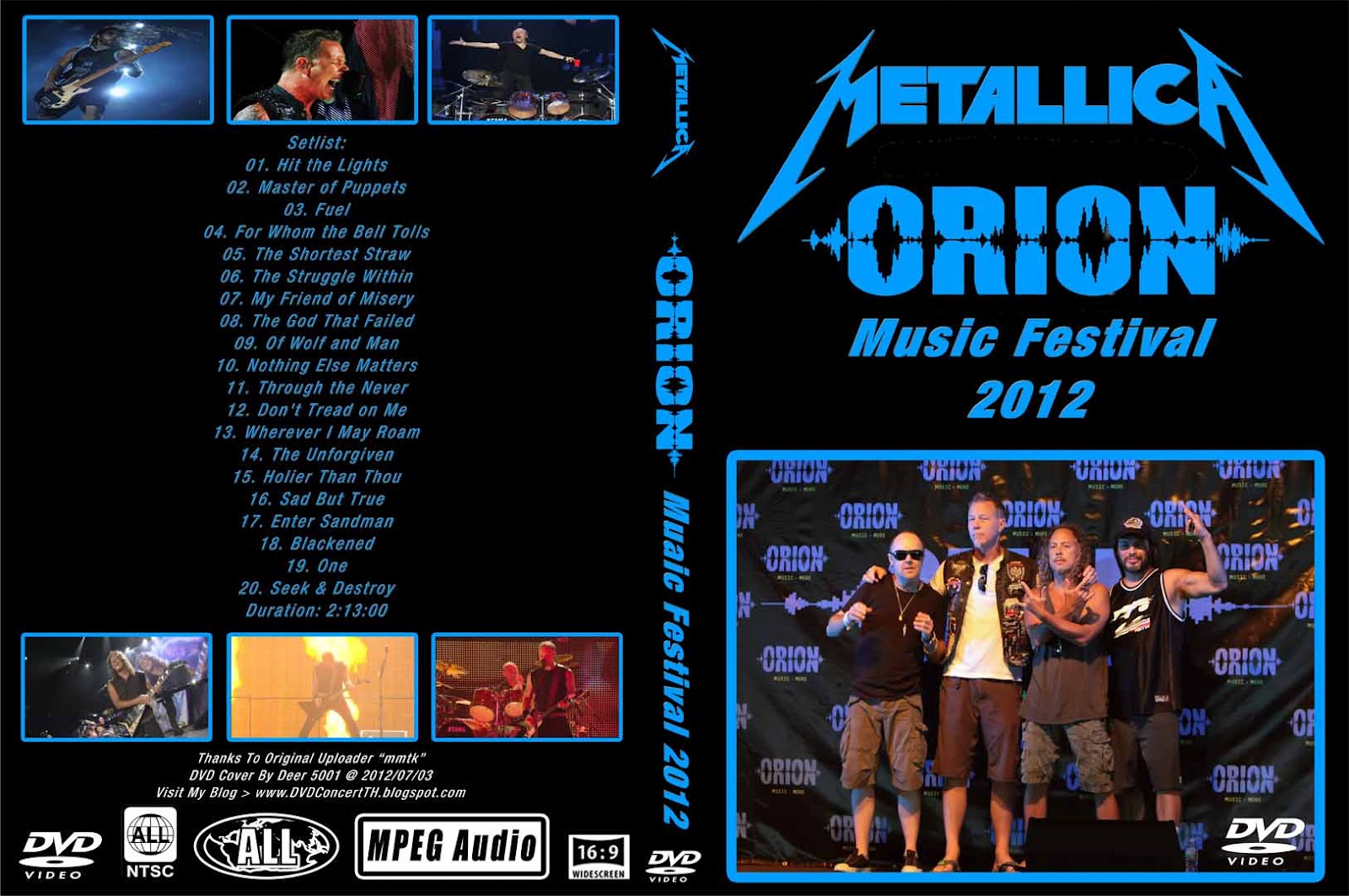 RockPeaks - Metallica - Orion Music Festival 2012