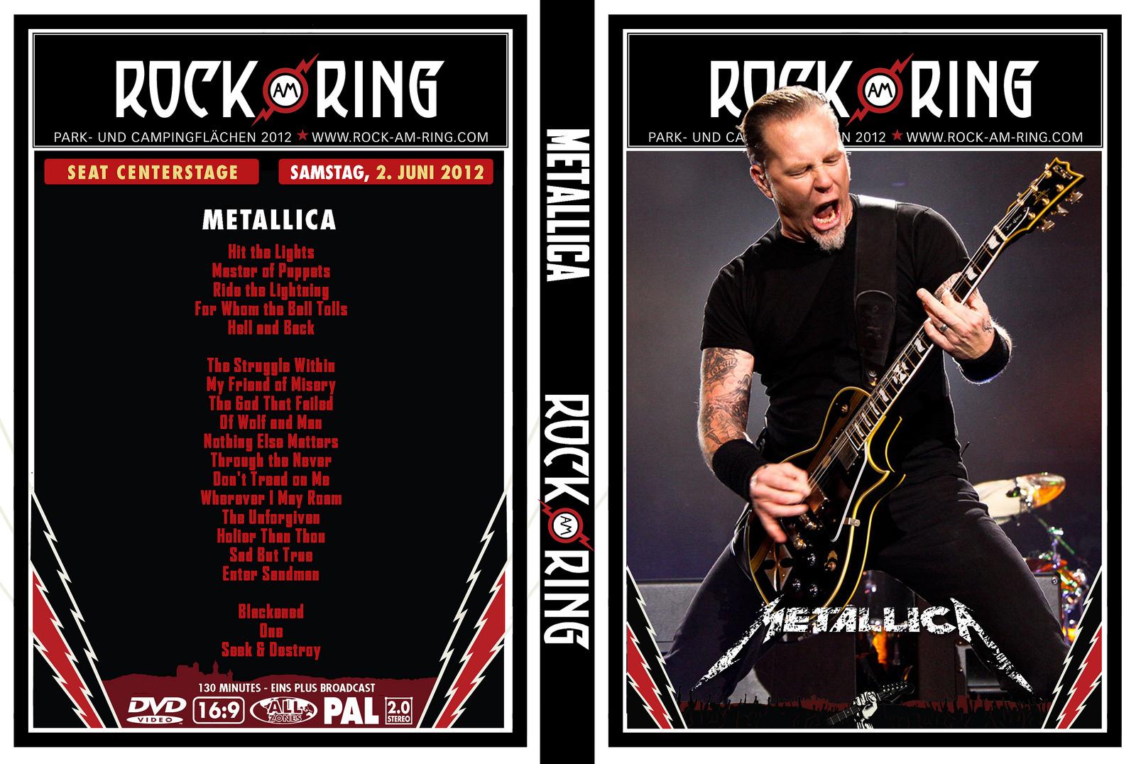Verandert in Mantel Artistiek RockPeaks - Metallica - Rock am Ring 2012