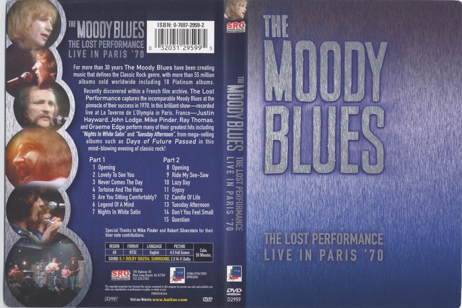 RockPeaks - The Moody Blues - The Lost Performance